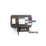 을지전기 단상유도전동기 0.4KW 1/2HP 1/2마력 반마력 콘덴서기동 반폐형 모터 4P 220V 수평HT : 한국메가엠