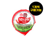 해표 옹가네 순창 햇고추장 맛나고추장 10g 1개 일회용고추장 캠핑용 여행용 간편식품 : 소스트립