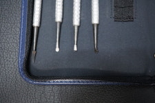 툴앤코 왁스조각도 왁스바 반원줄 14종 세트 왁스카빙 세공용 : 귀금속 세공재료 HK재료