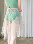 Yoonseul Skirt (Gold) l 윤슬 스커트 성인 발레 취미 발레복 : 다프네 로럴