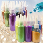 도너랜드 반짝이가루 펄가루 글리터 (일반형/레인보우) 60g 색모래 : 문구티쳐