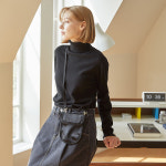 [앤드씨유] 글로시 미니 크로스백 블랙 GLOSSY MINI CROSS C0109 BLACK : andseeyou