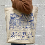 셰익스피어앤컴퍼니 에코백 블루 : 직구의신 ZICGOOGOD