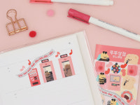 [뚜뚜상점] 뚜노래방 씰스티커 (시즌1) : 뚜뚜 상점