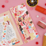 [뚜뚜상점] 핑크과자집 씰스티커 (시즌1) : 뚜뚜 상점