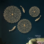 [차실 아트월 벽장식] 예향원 공간 풍수 인테리어 순동 어희 펜던트 E-9262 : 예향원