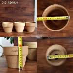 물빠짐 좋은 국산 토분 인테리어 토기화분 다육이 난 분갈이 화분 : 보노팜