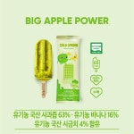 콜드스프링 유기농 사과 아이스 팝스 빅애플파워 팝스 75ml x 5개입 : Cold Spring