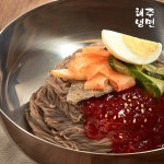 [물냉면 2인분] 신천 해주냉면 매운 불 비빔냉면 평양냉면 코스트코 물냉면 맛집 밀키트 육수 세트 : 신천해주냉면