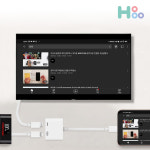 아이폰 HDMI젠더 모니터연결 8핀 변환젠더072P : 호후