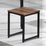 인테리어 간이 스툴 디자인 화장대 식탁 카페 업소 가정 보조 낮은 철제 스틸 프레임 우드 나무 LPM 화이트 멀바우 큐브 미니 사각 1인 의자... 