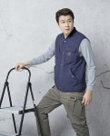 작업복 조끼 K2 워크웨어 21VE-F103 가을 겨울 패딩 베스트 상의 배달 사무복 : 올센