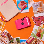 (균일가)던킨도너츠 던킨 토이 필름 카메라 핑크 오렌지 블루 : 한정판매니아