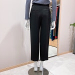 BAPTA5161-BK 베네통 뒷니트밴딩 팬츠(블랙) : 롯데 광교점 베네통