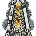 근조3단 특 근조화환 추모 근조 조의 장례식장 조화 당일 꽃배달 서비스 : 서현플라워