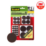 3M 마루 보호 패드 SP847 밸류팩 162입 가구 의자 안전 보호 미끄럼 방지 패드 : 3M스토어 정비공톡