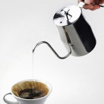 스테인리스 차포트 티포트 핸드드립 다도 미니 주전자 600ml : J.BIE