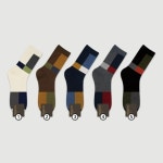 남성 중목 신사 정장 양말 키키야 모던 패턴 무지 패션 : 마르코양말