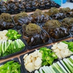 포항 구룡포 과메기 손질 청어 꽁치 제철 야채 해초세트 : 포항 친정엄마