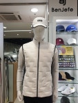 벤제프(Benjefe) 남성 구스다운 경량 베스트 BM4QMDV104(WH) : 롯데광주월드컵 벤제프