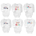 파파마마 베이직아동긴팔바디슈트 랜덤4종세트 310130 : 조이멀티