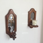 빈티지 거울 벽걸이 촛대 S : GOSIM