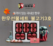 한우 1+ 불고기선물세트 3호, 2.5kg, 1개 : 한우다하누