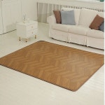 한일 의료기 전기장판 17mm 매트 헤링본 거실용 중형 분리 난방 : 제이제이판도라