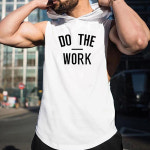 IZMALL 두워크 딥컷 헬스나시 남자머슬핏 민소매 짐웨어 후드티 : IZMALL