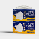 크린테크 국산 덴탈 마스크 대형 60매입 : 지에이헬스케어