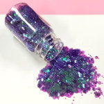 레진 네일 공예 아트 육각 믹스 병 반짝이 펄 글리터 : 다이어리 레시피