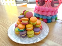 한입쏙 미니마카롱 파티 피크닉 홈카페 아이간식 어린이집 단체주문 : 달콤한율