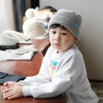 필란컬러비니 아기비니 아동비니 포인트 라벨 형광 따뜻한 모자 유아 어린이집 유치원 단체 : 베베넬