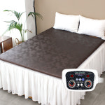 한일메디칼 인체감지 탄소 카본 온열 매트 레더 초코브라운 더블 2인용 분리난방 : 나우NOW