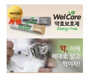 웰케어 유산균 투약보조제 강아지100개 : 웰니스클리닉동물병원