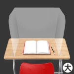 코로나 가림막 안티 19 방역 칸막이 가림판 아크릴 투명 보호 파티션 식당 유치원 학교 : 에브리세일