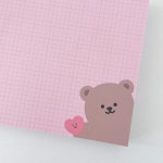 까꿍베리 소떡메모지 : 열찌미곰