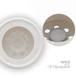 [다도 다구 티포트 워머] 예향원 백옥 도자기 티워머 E-9276 : 예향원