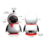 가정용 방범용 집안 어린이집 강아지 펫 다목적 실시간 펭카 CCTV 홈캠 펫캠 베이비캠 : 굿세라