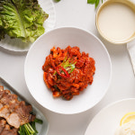 제홍꽃 홍어무침 국산 홍어회무침 전라도식 삭히지 않은맛 1kg 제홍꽃 : 제철홍어무침꽃게장
