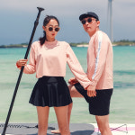 비치팜 스커트 비치웨어 하이웨스트 빅사이즈 수영복 큐티 플레어 비치 : 비치팜