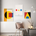 바우하우스 인테리어 액자 포스터 Signature A2 : 라프레임