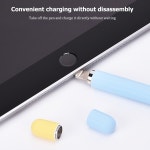 Apple Pencil 1 용 실리콘 보호 케이스 펜 캡이있는 Apple 1 용  83 : 모아모아95