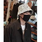 지브라 남자 버킷햇 남성 벙거지 모자 : 블루보넷bluebonnet