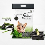 퀸오브샌드 두부모래 응고형 고양이두부모래 오리지널 녹차 숯 3종 : 달미스토어