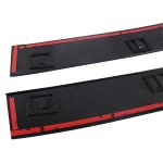926-446 926446 2 PCS 앞 유리창 외부 B 필러 트림 도어 몰딩 크라이슬러 타운 & 컨트리 닷지 그랜드 캐러밴 : SUIT N ROLL