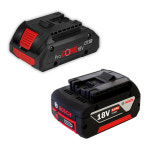 보쉬 PROCORE GBA 18V 4.0Ah/5.0Ah 전동 충전드라이버 배터리팩 선택 : 인천종합공구