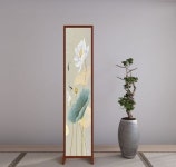 원목파티션 사무실파티션 입구 문 모바일 동양 작은 아파트 단일 팬 장식을 차단하는 스크린 : 승현맘스토어