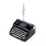 엔틱 미니어쳐 소품 디자인 메모 꽂이 7종 우체통 전화기 미싱 타자기 주전자 난로 : 반짝반짝 상점