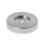 1 pc 레코드 턴테이블 어댑터 7 비닐 기술 sl1200 시리즈 용 45 rpm 알루미늄 실버 : 모아모아95